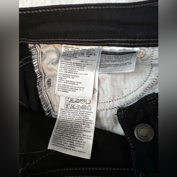 Levi’s Jeans Demi Curve Low Rise Bootcut Skinny - SZ 00 / 24 - Picture 9 of 12
